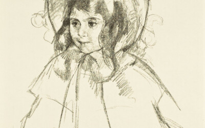 Sara Wearing Her Bonnet and Coat