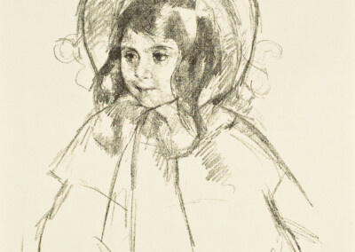 Sara Wearing Her Bonnet and Coat