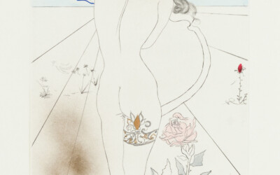 Nude with Garter