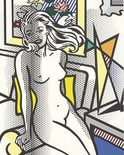 Nude with Yellow Pillow