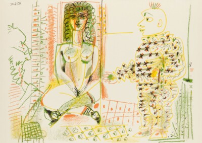 Le Peintre Et Son Modéle, The Painter and his Model