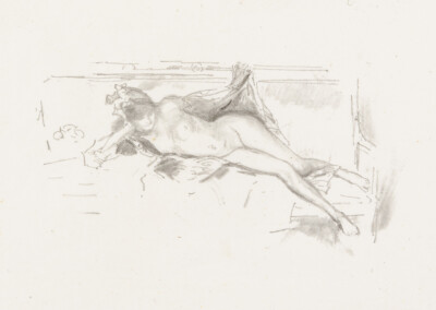 Nude Model, Reclining