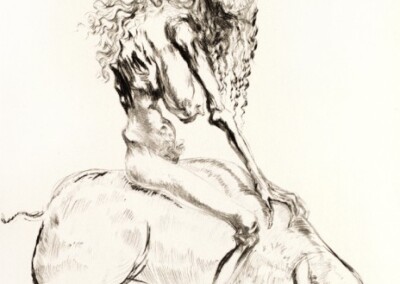 Woman with Pig
