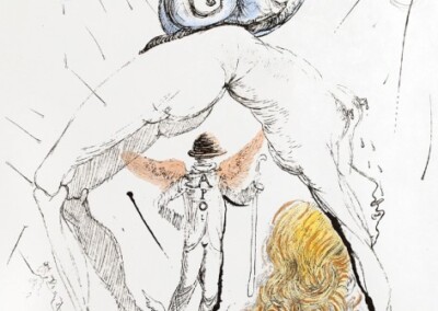 Woman with Snail
