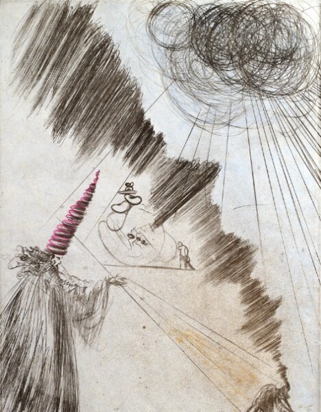 Woman with a Clown